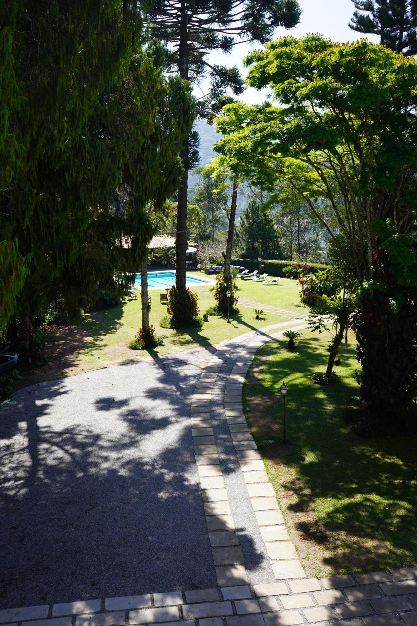 Pousada Granja Santa Barbara Correas Экстерьер фото